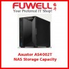 Asustor AS4002T 2-Bay NAS Storage Capacity