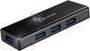 J5CREATE USB 3.0 4-PORT HUB WITH AC POWER ADAPTER JUH340