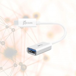 J5CREATE TYPE-C TO USB 3.0 ADAPTER (10CM) JUCX05