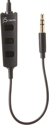 J5CREATE LIGHTNING TO HEADPHONE CABLE WITH HQ AMPLIFIER (BLA