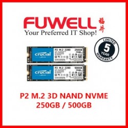 Crucial P2 M.2 3D NAND NVME SSD(250gb)