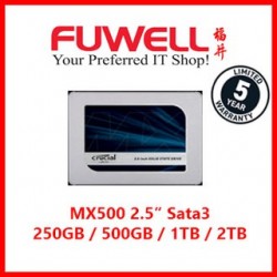 Crucial MX500 2.5 Sata3 SSD (2tb)