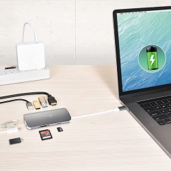 J5CREATE USB-C 3.2 to 10G 4K60 Multi-Port  Adapter (9 in 1)