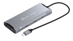 J5CREATE USB-C 3.2 to 10G 4K60 Triple Display Adapter (11 in