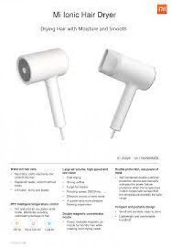 Xiaomi Water Ionic Hair Dryer H500 UK BHR5045HK