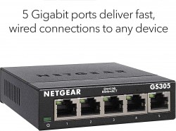 Netgear GS305-300UKS 5-Port Gigabit Ethernet Switch