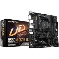 Gigabyte B550M DS3H AC Motherboard AC WIFI, BT4.2