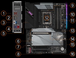 Gigabyte Z690 AORUS ELITE DDR4 X'FIRE Motherboard