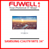 SAMSUNG C34J791WTE 34" UWQHD?CURVED 4MS 100HZ LED MONITOR?