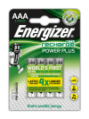 ENERGIZER RECHARGE POWERPLUS AAA BATTERIES 4PCS/PKT