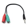 MITORI AUDIO SPLITTER FOR PC AUDIO/MIC