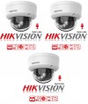 HIKVISION POE 3 CAMERA PACKAGE (INCLUDING 1TB HDD)