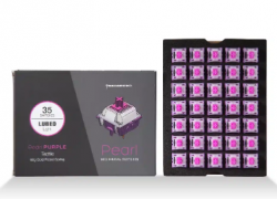 Tecware Switch - Pearl Purple - Pre-lubed Tactile 68g 35pcs 