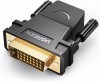 Ugreen HDMI Male to DVI Female adaptor cable gold plated 201