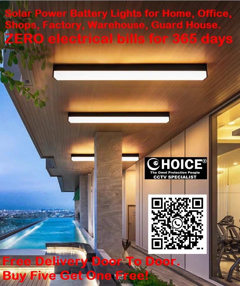 CHOICE SOLAR POWERED BATTERY LIGHT CC30W10A75 Solar Light