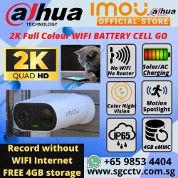 IMOU DAHUA CELL GO WIFI BATTERY IPC-B32P-V2 NO INTERNET CCTV