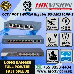 HIKVISION 4 PORT FAST ETHERNET SMART POE SWITCH SINGAPORE