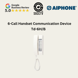 TD-6H/B COMPONENTS 6-CALL HANDSET COMMUNICATION DEVICE