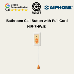 BATHROOM CALL BUTTON WITH PULL CORD NIR-7HW