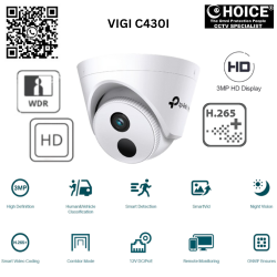 TP-LINK 3MP HD H.265+ C430I IR TURRET NETWORK CAMERA