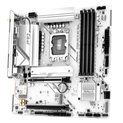 ASRock B760M PRO RS WIFI WHITE Motherboard ASR-90-MXBPW0-A0U