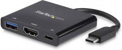 Star Tech USB C to HDMI+USB 3.0+USB C (PD Only) CDP2HDUACP