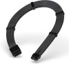  EZDIY 16AWG PSU Cable Extension 4 Cable Kit-Black (EZDP1212