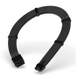  EZDIY 16AWG PSU Cable Extension 4 Cable Kit-Black (EZDP1212