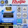 Ruijie 6-Port Switch RG-ES106F-P Switch Unmanaged PoE