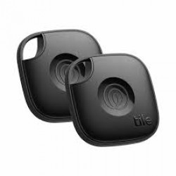 TILE MATE (2024) BLUETOOTH TRACKER FOR KEYS - BLACK/WHITE, 2