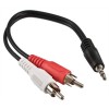 KRAMER C-A35M/2RAM-25 3.5mm Stereo Audio to two RCA (Male -