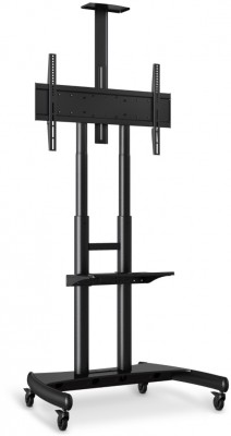 QUEENIE MOVABLE TROLLEY TV STAND QTS-385 42"-90" 91KG