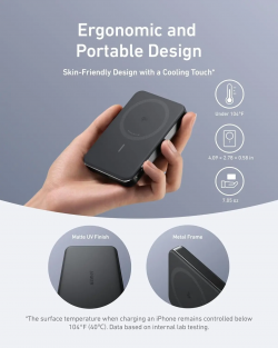 ANKER A1664 MAG GO 10000MAH 15W Qi2 POWERBANK CCC CERTIFIED