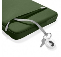 tomtoc Defender - A13 Laptop Sleeve 13.5"-14.2" - Green A13D
