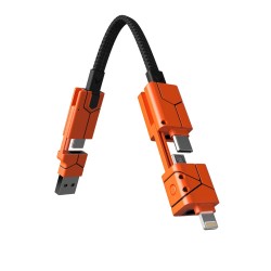 Futurizta Tech ZXGOKC-HO Zeus-X Go Keychain (Hazard Orange)