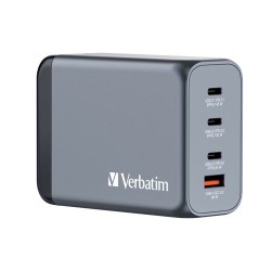 Verbatim GaN Charger 4 Port 240W USB A/C (EU/UK/US) VM32205