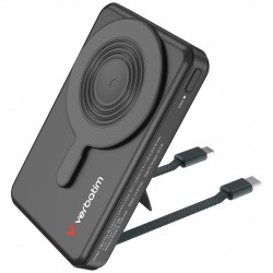 Verbatim Power Bank Magnetic Wireless 10.000 mAh C+L Display