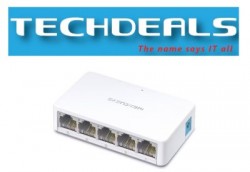 Mercusys MS105 5-Port 10/100Mbps Desktop Switch (MS105)