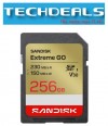 Sandisk SDSDXGN-256GB Extreme GO SDXC UHS-I R230MB