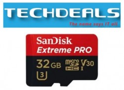 Sandisk SDSQXCG-032GB Extreme Pro MicroSDHC 100Mb/s
