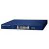 PLANET GS-2210-16P2S 16-Port 10/100/1000T 802.3at PoE + 2-Po