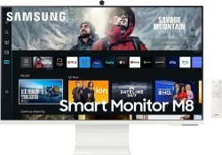 SAMSUNG LS32CM801UEXXS 32" SMART WARM WHITE Camera LS32CM801