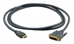 KRAMER C-HM/DM-3 HDMI to DVI (Male - Male) Cable (3')