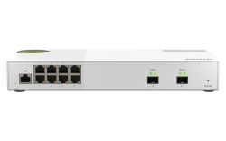 QNAP QSW-M2108-2S, 8 port 2.5Gbps, 2 port 10Gbps SFP+ web ma
