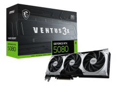 MSI RTX5080 VENTUS 3X OC PLUS 16G D7 GAMING GRAPHICS CARD VC