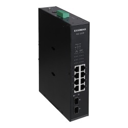 EDIMAX IGS-1210P V2 Industrial 10-Port Gigabit Din-Rail Swit