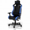 Noblechairs EPIC Gaming Chair - black / blue NBL-PU-BLU-003
