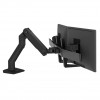 Ergotron 45-476-224 HX Desk Dual Monitor Arm, MBK