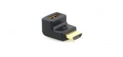 KRAMER AD-HF/HM/RA ADAPTOR HDMI FEMALE TO HDMI FEMALE 90 deg