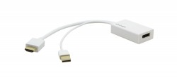 KRAMER ADC-HM/DPF HDMI to DisplayPort Adapter Cable  (1')